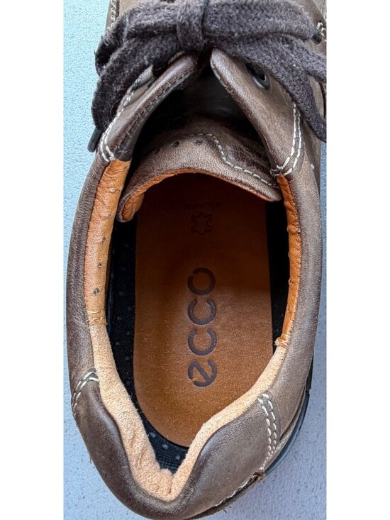 ECCO Fusion II Casual Lace-up Leather Shoes Cocoa Brown Men\'s Size 10-10.5/EU 44 main image 12